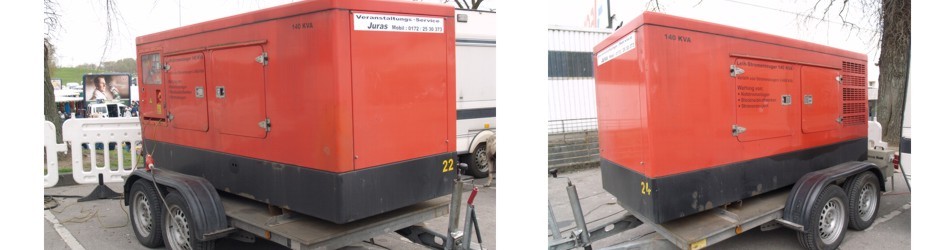 Mobile Stromgeneratoren